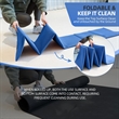 Foldable Yoga Mat with Storage Bag | https://www.bestnamebadges.com