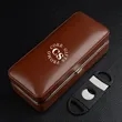 Cigar Travel Case With Cutter | https://www.bestnamebadges.com