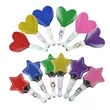 Heart Star Shaped Reusable LED Flashing Light Glow Sticks | https://www.bestnamebadges.com