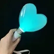 Heart Star Shaped Reusable LED Flashing Light Glow Sticks | https://www.bestnamebadges.com