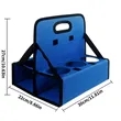 6-Holes Portable Reusable Handle Cup Carrier | https://www.bestnamebadges.com