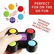 Portable Handheld Light-Up Sounds Memory Training Game | https://www.bestnamebadges.com
