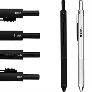 4 in 1 Metal Multicolor Gravity Pen