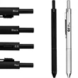 4 in 1 Metal Multicolor Gravity Pen | https://www.bestnamebadges.com