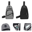 Crossbody Sling Backpack | https://www.bestnamebadges.com