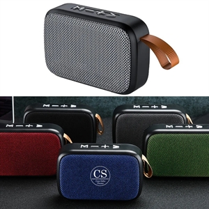 Portable Wireless Bluetooth Speaker Cloth Mesh