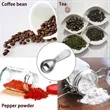 Short Handle Stainless Steel Coffee Measuring Spoon | https://www.bestnamebadges.com