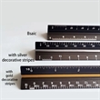 12" Aluminum Architect Scale | https://www.bestnamebadges.com