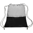 Two Tone Drawstring Backpacks (16.5" x 14.5") | https://www.bestnamebadges.com
