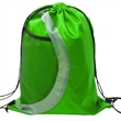Heavy Duty Drawstring Cinch Backpack Side Mesh Pocket 15"x18 | https://www.bestnamebadges.com