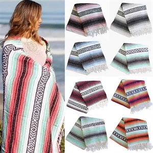 Authentic Mexican Camping Blanket