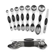 Stainless Steel Magnetic Measuring Spoons | https://www.bestnamebadges.com