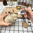 Stainless Steel Magnetic Measuring Spoons | https://www.bestnamebadges.com