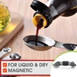 Stainless Steel Magnetic Measuring Spoons | https://www.bestnamebadges.com