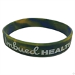 Colorfilled Silicone Wristband Bracelet | https://www.bestnamebadges.com