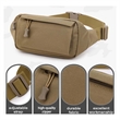 Durable Small Fanny Packs for Men Women | https://www.bestnamebadges.com