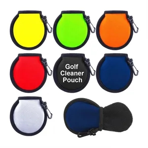 Portable Golf Ball Cleaner Pouch