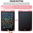8.5 Inch Erasable LCD Writing Tablet for Kids | https://www.bestnamebadges.com