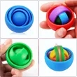Fidget Gyroscope 3D Decompression Ball | https://www.bestnamebadges.com