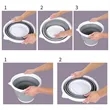 Rubber Collapsible Fishing Bucket | https://www.bestnamebadges.com
