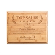 Bamboo Engraved Plaque | https://www.bestnamebadges.com