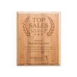 Bamboo Engraved Plaque | https://www.bestnamebadges.com