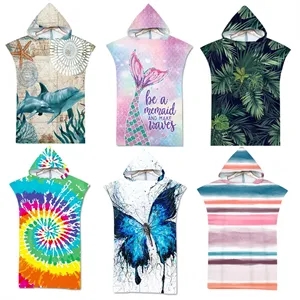 Quick Dry Microfiber Hooded Beach Towel