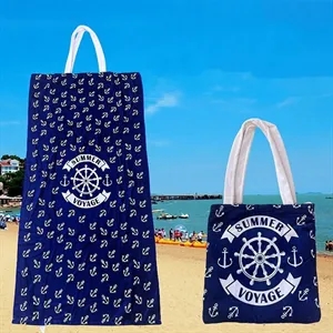 Beach Bag and Towel 2 In 1