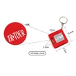 Mini Keychain Tape Bubble Level 1meter Measuring Steel Ruler | https://www.bestnamebadges.com