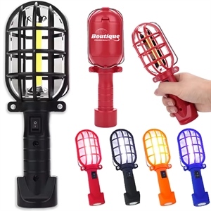 Mini COB LED WorkLight Magnetic Base Camping Battery Lamp
