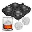 Golf Ball Shaped Ice Cube Tray | https://www.bestnamebadges.com