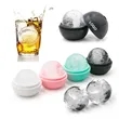 2.5 Inch Round Ice Cube Molds | https://www.bestnamebadges.com