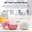 2.5 Inch Round Ice Cube Molds | https://www.bestnamebadges.com