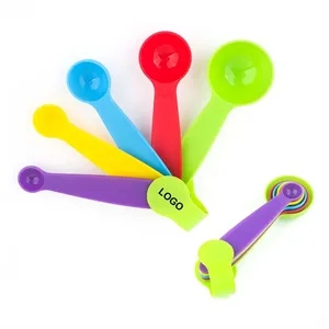 Rainbow Measuring Spoon 5 Piece Set