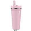 24 oz Takeya® Stainless Steel Insulated Tumbler w/ Straw Lid | https://www.bestnamebadges.com