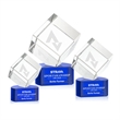 Burrill Award on Paragon Base - Blue | https://www.bestnamebadges.com