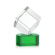 Burrill Award on Paragon Base - Green | https://www.bestnamebadges.com