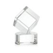 Burrill VividPrint™ Award on Paragon Base - Clear | https://www.bestnamebadges.com