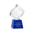 Burrill Award on Robson Base - Blue | https://www.bestnamebadges.com