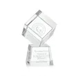 Burrill Award on Robson Base - Clear | https://www.bestnamebadges.com