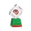Burrill VividPrint™ Award on Robson Base - Green | https://www.bestnamebadges.com
