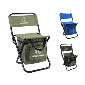 Fishing Foldable Chair with Cooler Bag