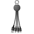 Custom Metallic Logo Light Up Cable With Type C USB | https://www.bestnamebadges.com
