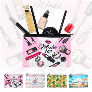 12 Oz. Full Color Canvas Cosmetic Bag