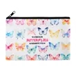 Full Color Sublimation Canvas Zipper Pouch | https://www.bestnamebadges.com