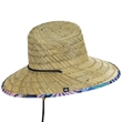 Straw Life Guard Hat | https://www.bestnamebadges.com