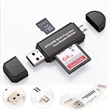 SD Card Reader High Speed USB Adapter Dual Slots Memory | https://www.bestnamebadges.com