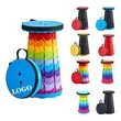 Portable Retractable Folding Stool Collapsible Telescoping | https://www.bestnamebadges.com