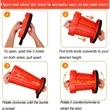 Portable Retractable Folding Stool Collapsible Telescoping | https://www.bestnamebadges.com
