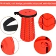 Portable Retractable Folding Stool Collapsible Telescoping | https://www.bestnamebadges.com